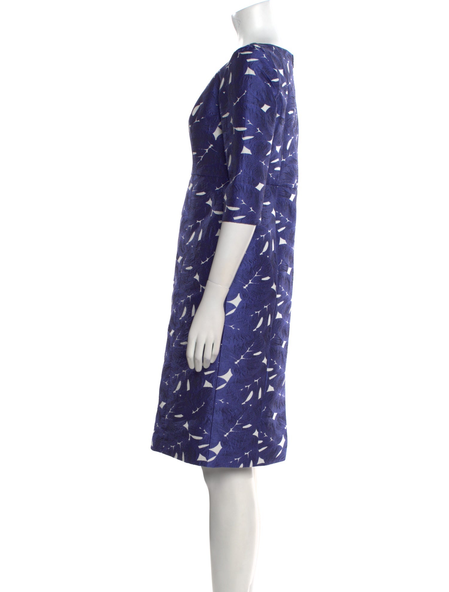 Markarian Printed Knee-Length Dress