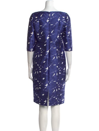 Markarian Printed Knee-Length Dress