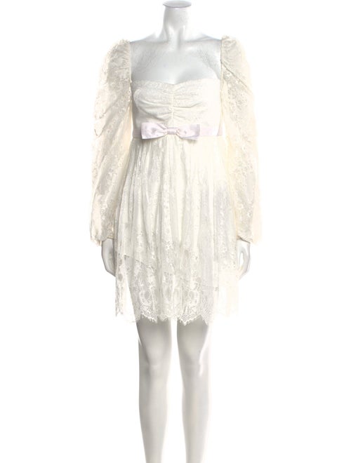 Markarian Square Neckline Mini Dress