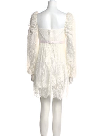 Markarian Square Neckline Mini Dress