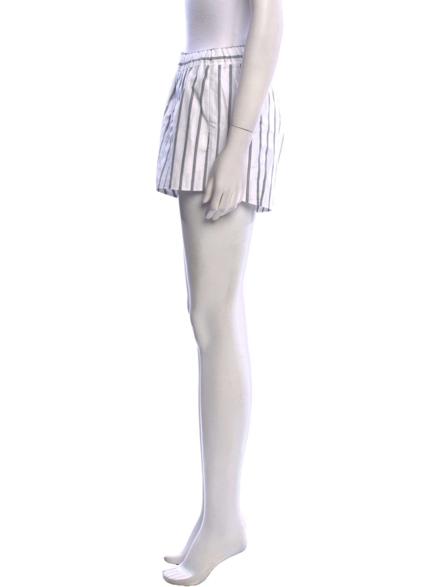 Markarian Striped Mini Shorts