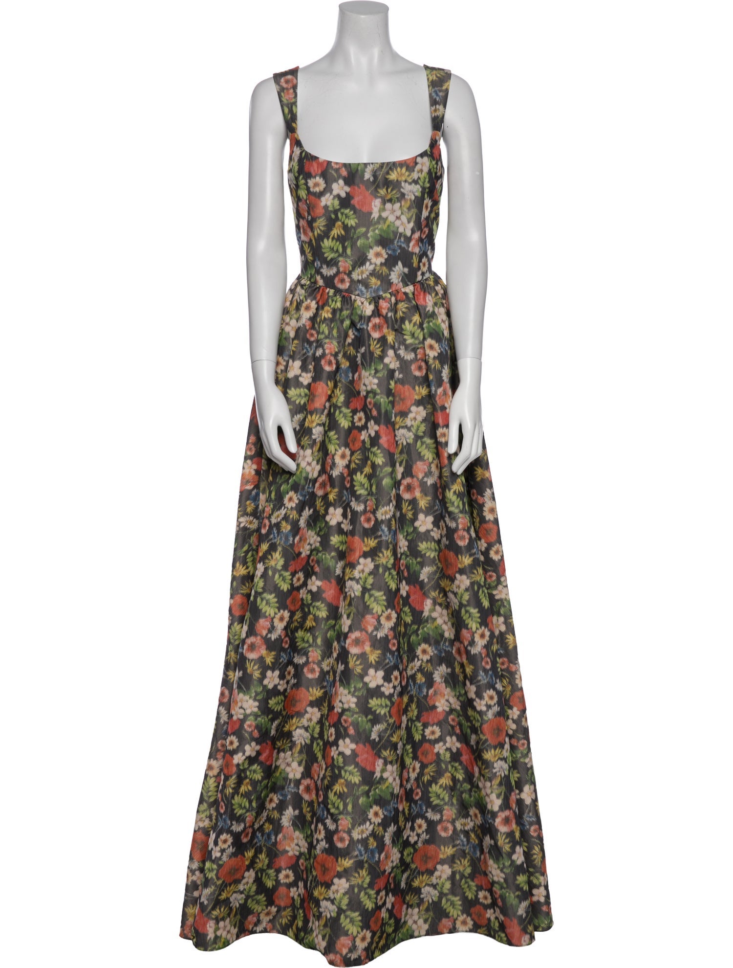 Markarian Floral Print Long Dress w/ Tags w/Tags