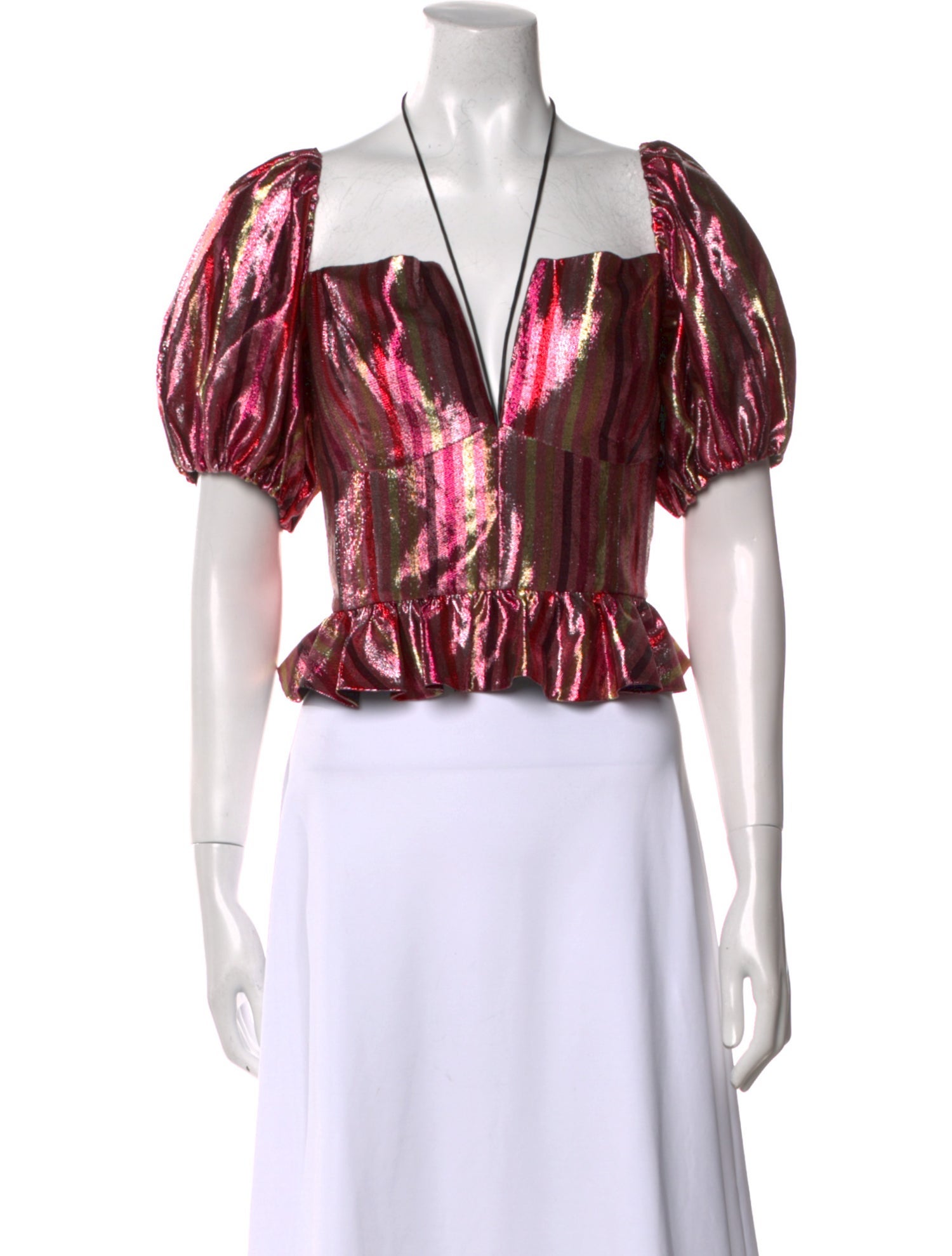 Markarian Vintage Striped Crop Top w/ Tags