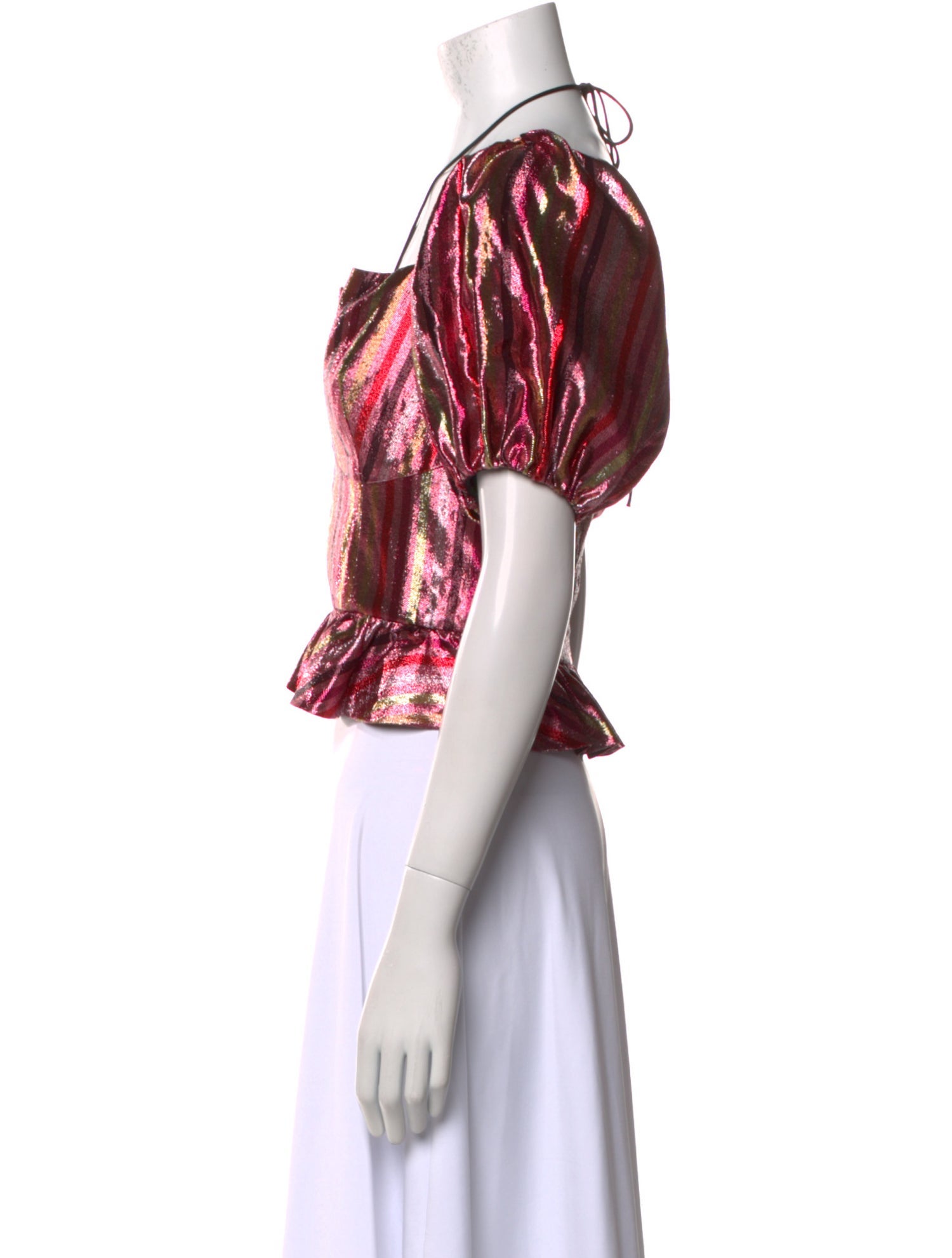 Markarian Vintage Striped Crop Top w/ Tags