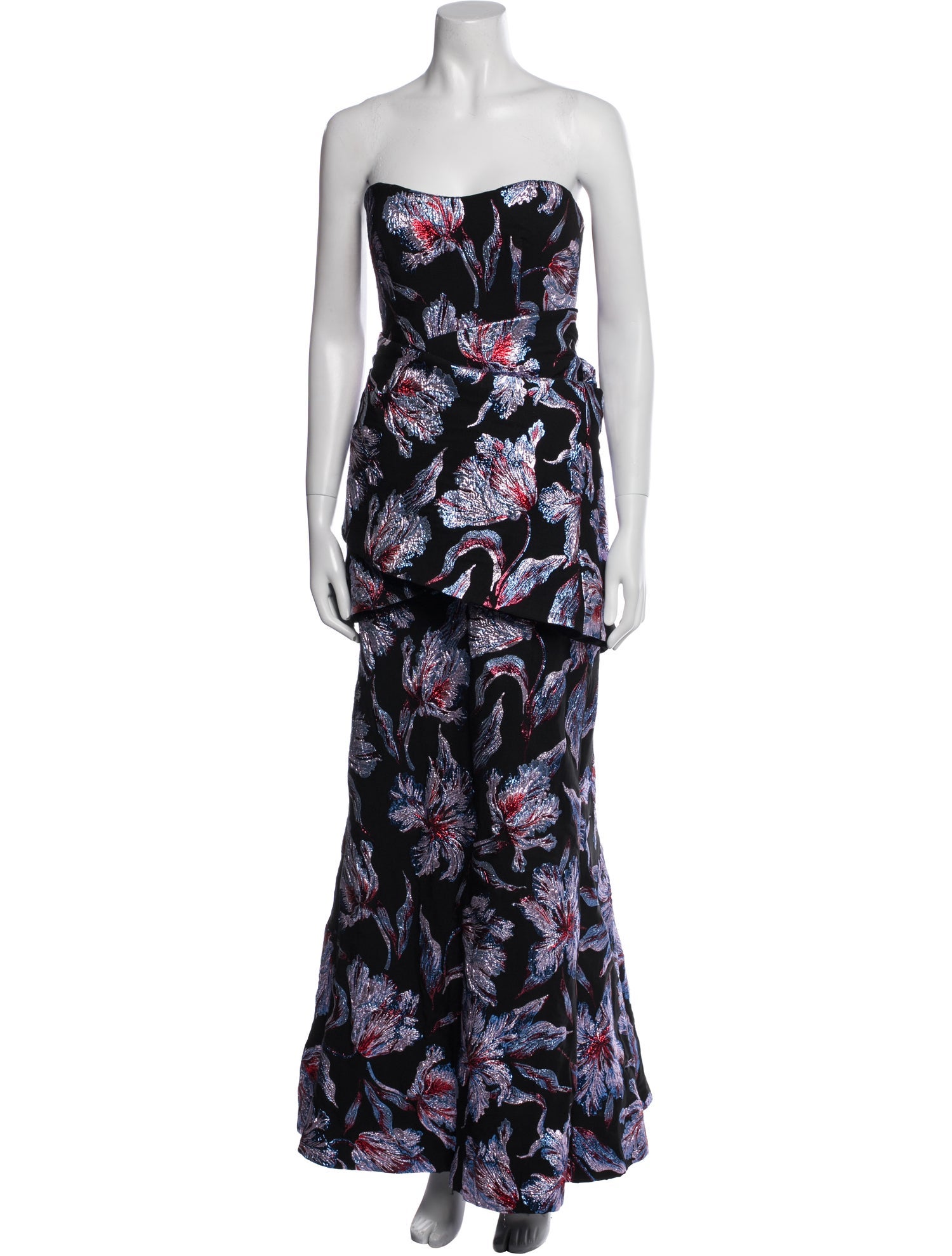 Markarian Floral Print Long Dress