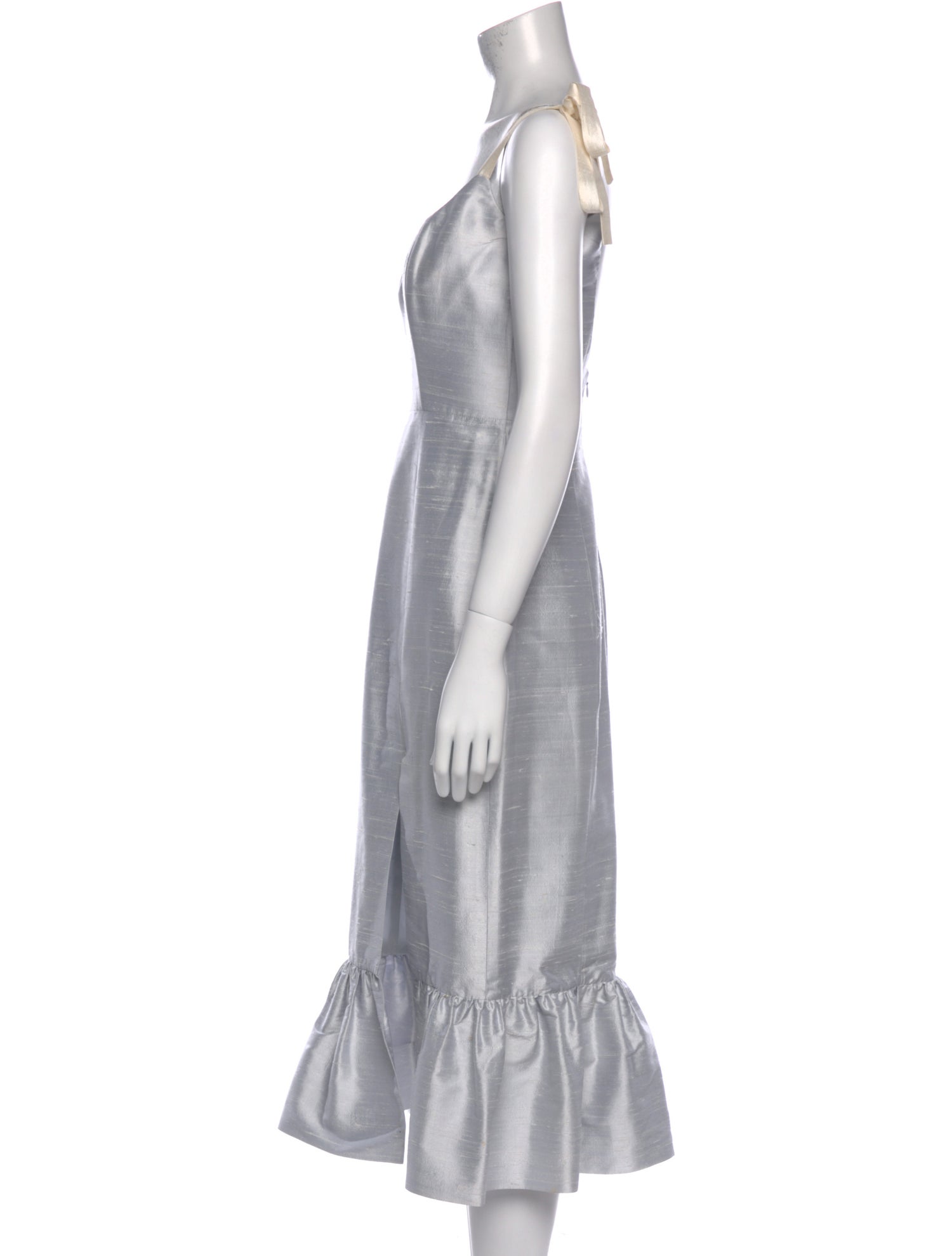 Markarian Square Neckline Midi Length Dress