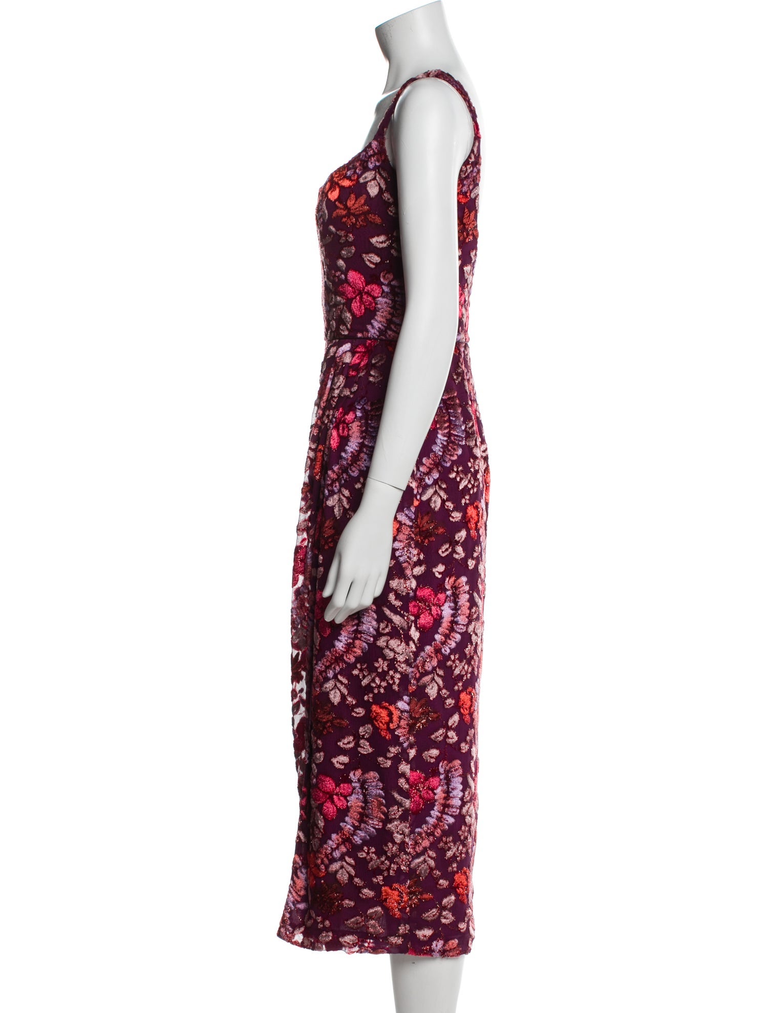Markarian Floral Print Long Dress