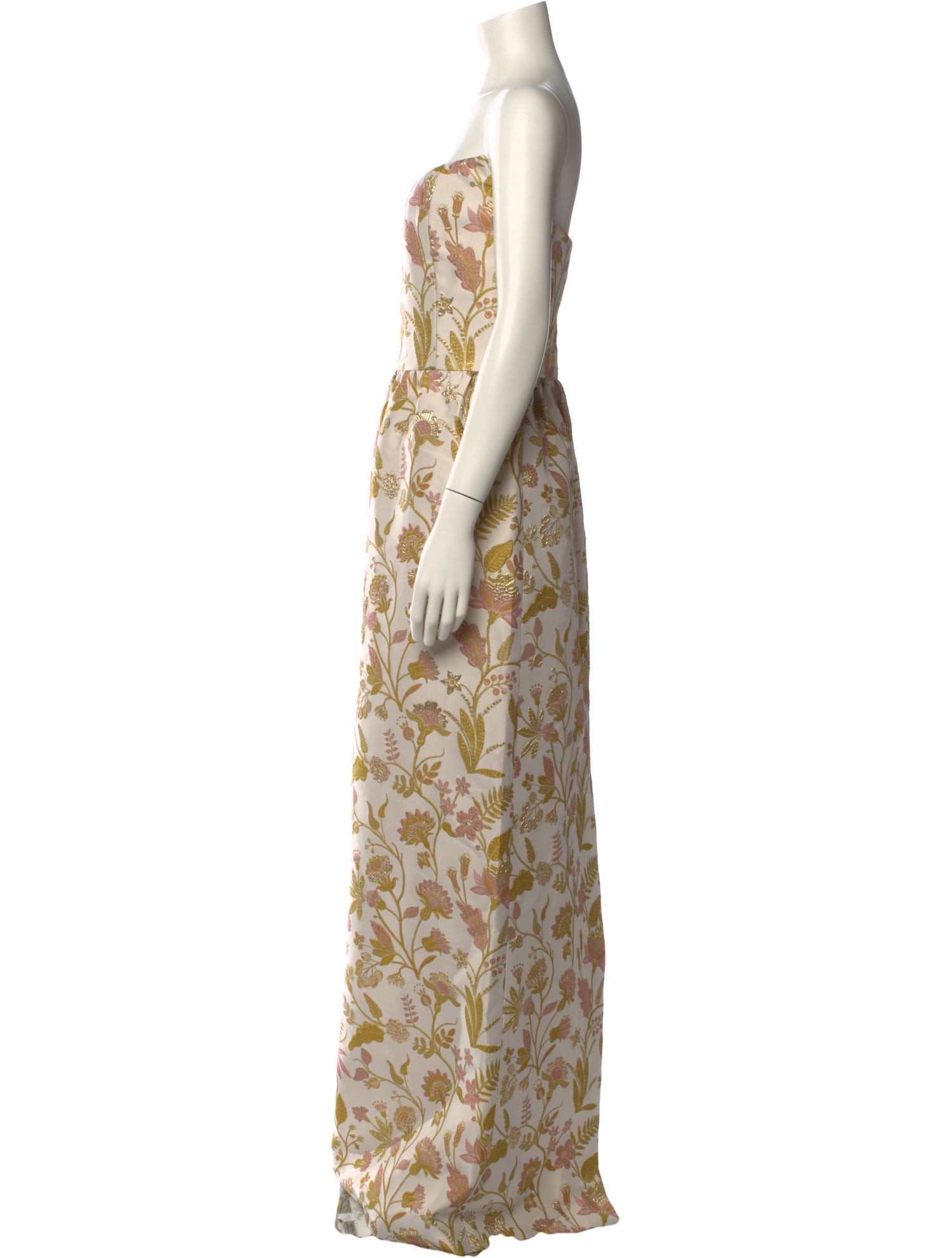 Markarian Floral Print Long Dress w/ Tags
