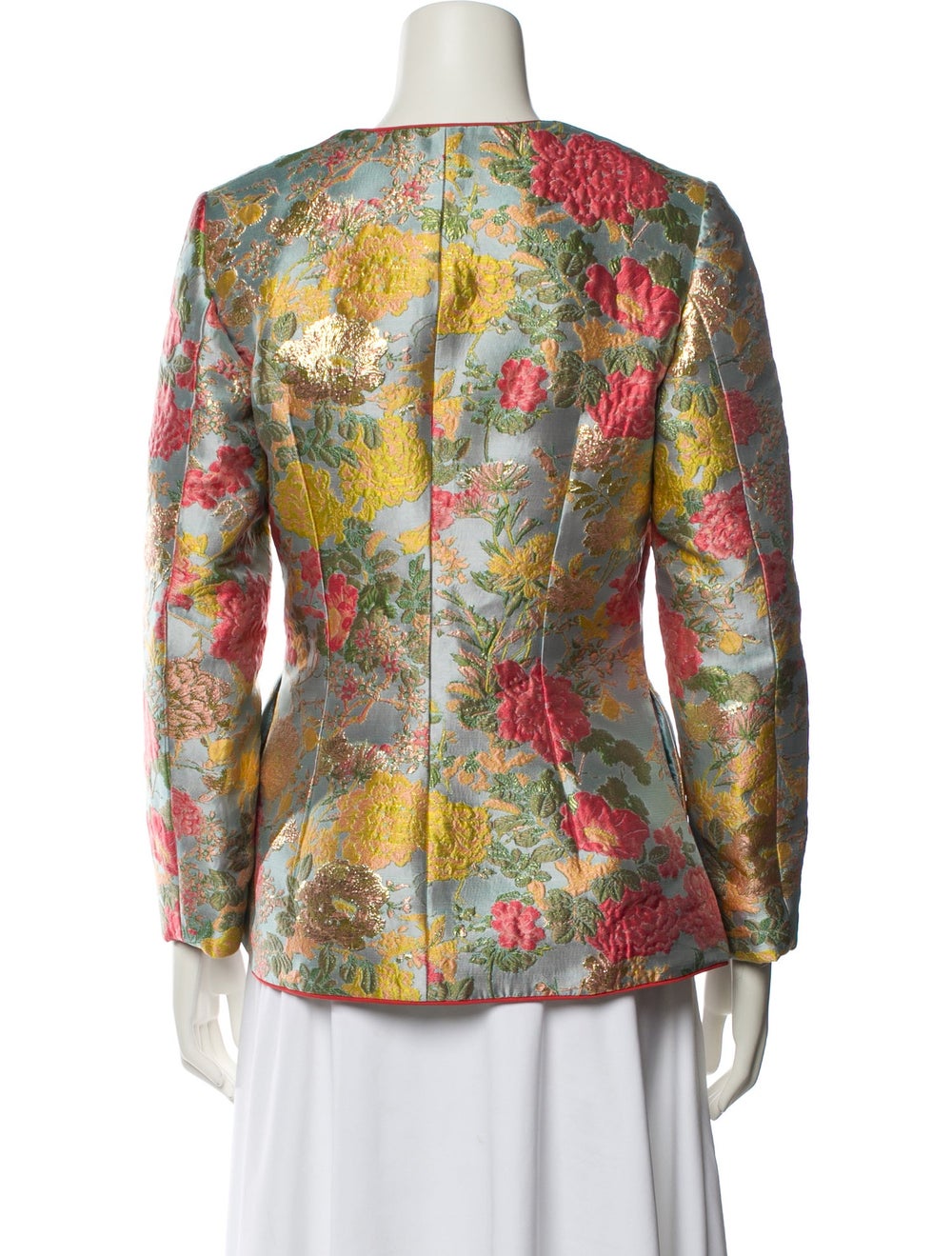 Markarian Patterned Evening Jacket - image 2