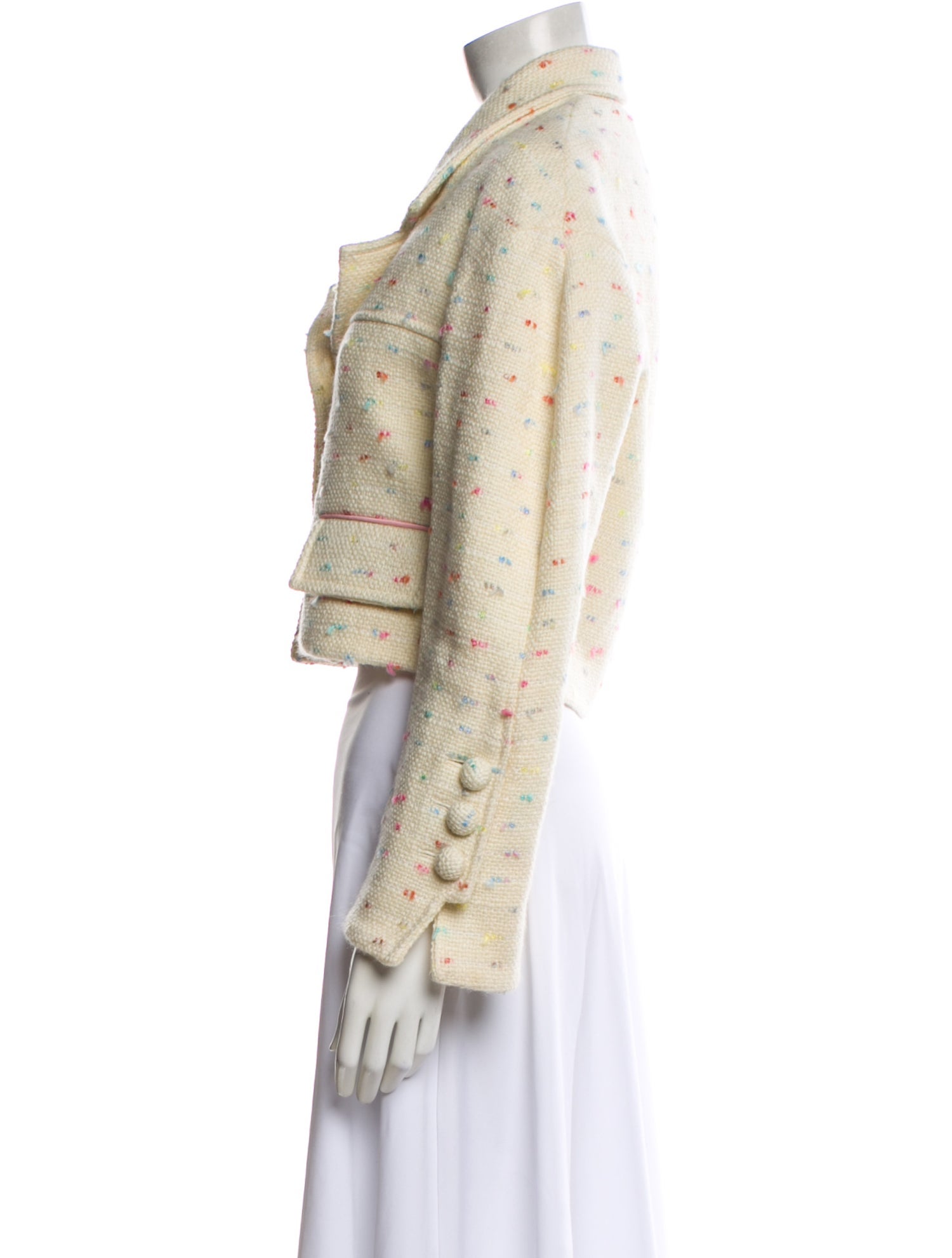 Markarian Wool Tweed Pattern Evening Jacket