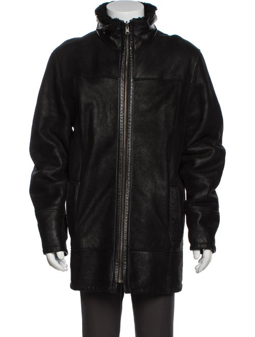 Marco Gianotti Shearling Jacket Black