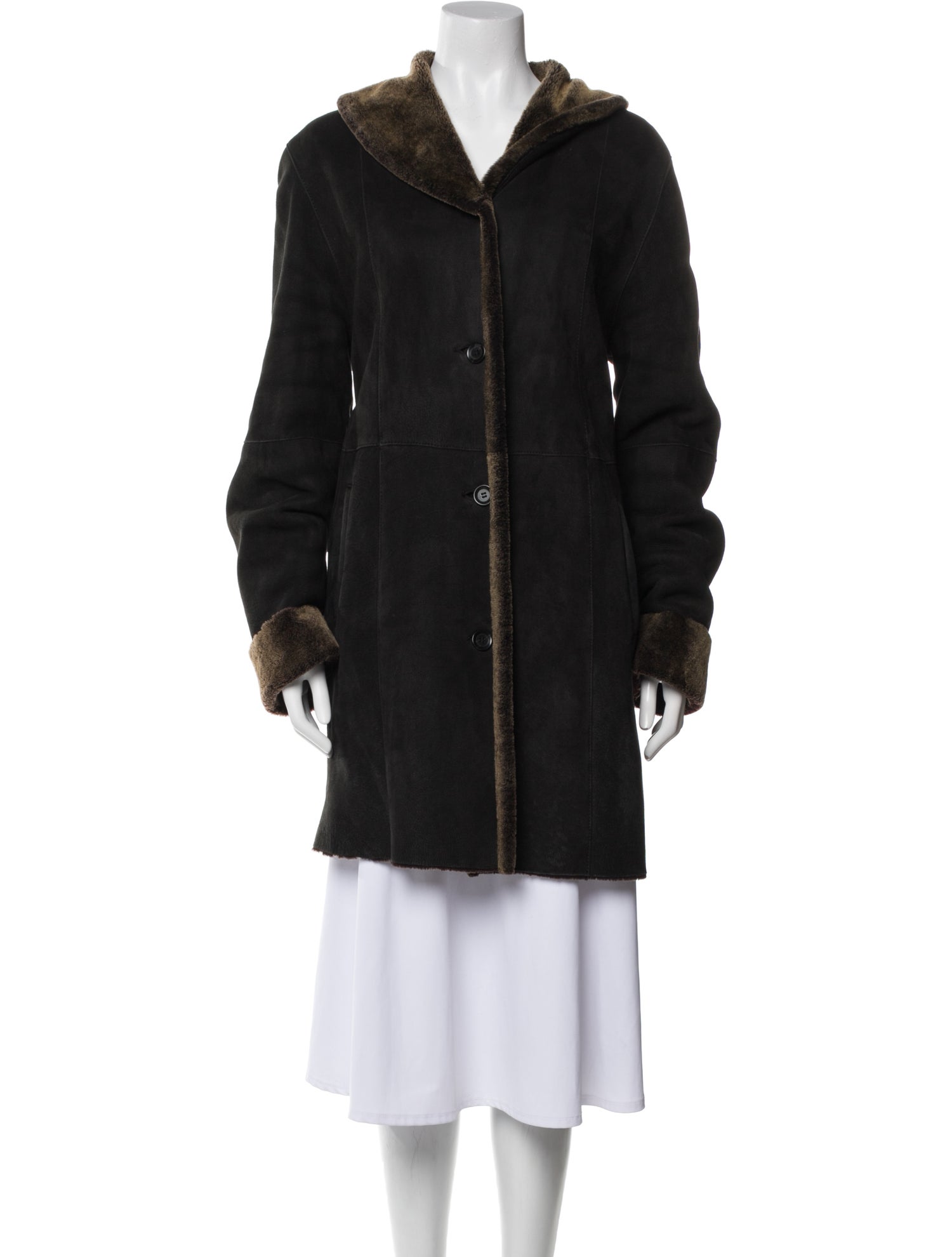 Marco Gianotti Shearling Fur Coat