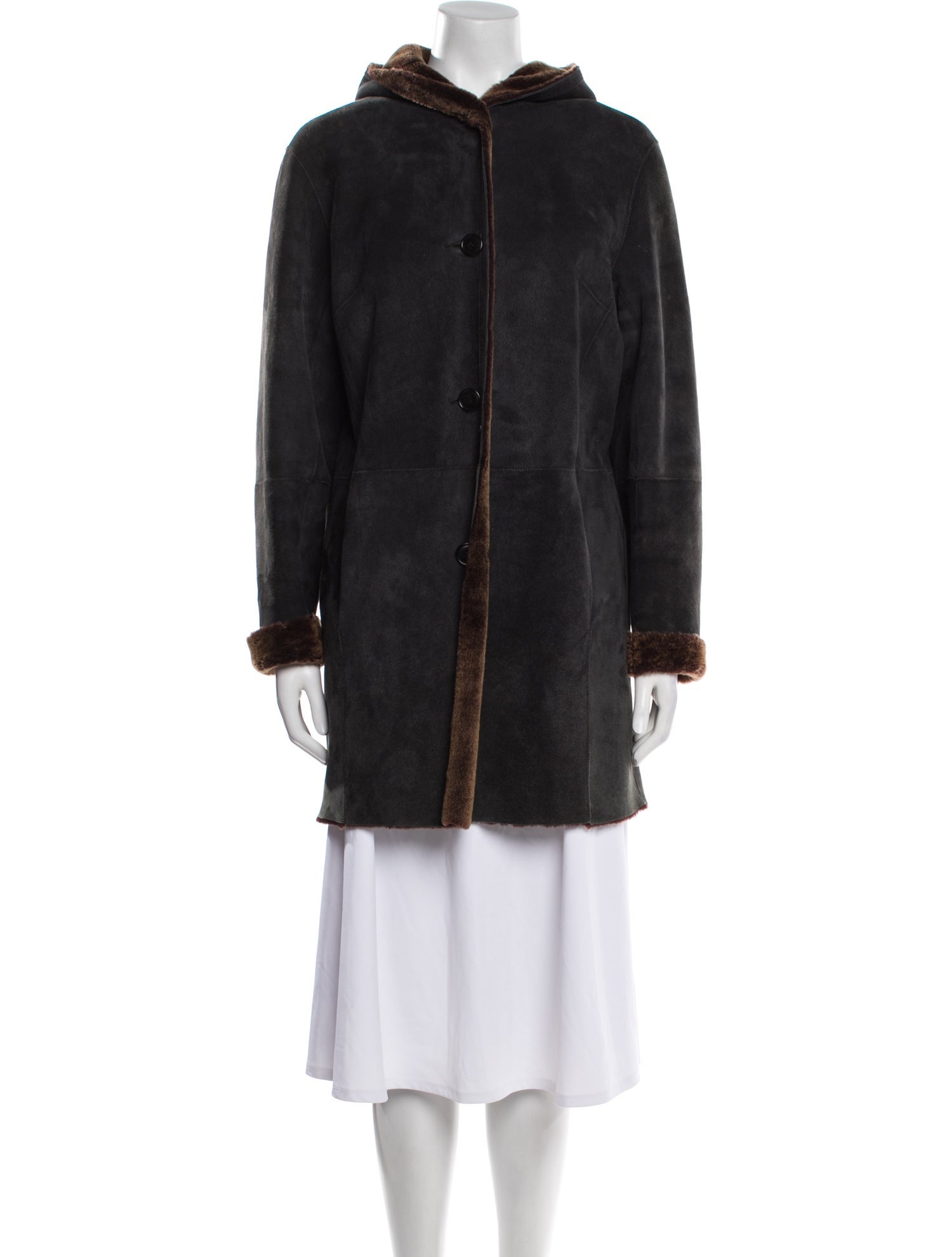Marco Gianotti Shearling Fur Coat
