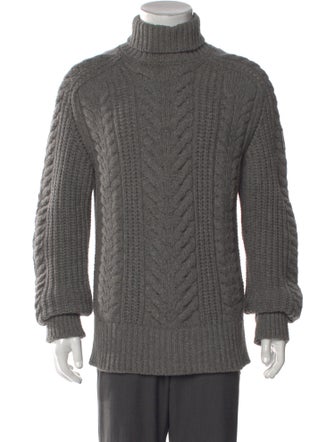 Moncler Gamme Bleu Wool Turtleneck Pullover