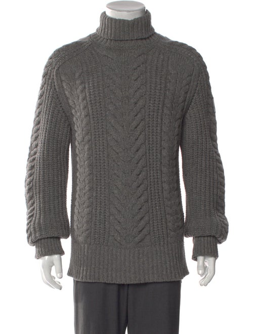 Moncler Gamme Bleu Wool Turtleneck Pullover