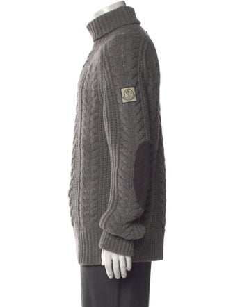 Moncler Gamme Bleu Wool Turtleneck Pullover