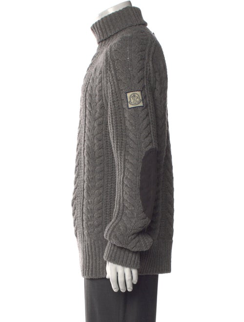 Moncler Gamme Bleu Wool Turtleneck Pullover
