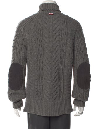 Moncler Gamme Bleu Wool Turtleneck Pullover