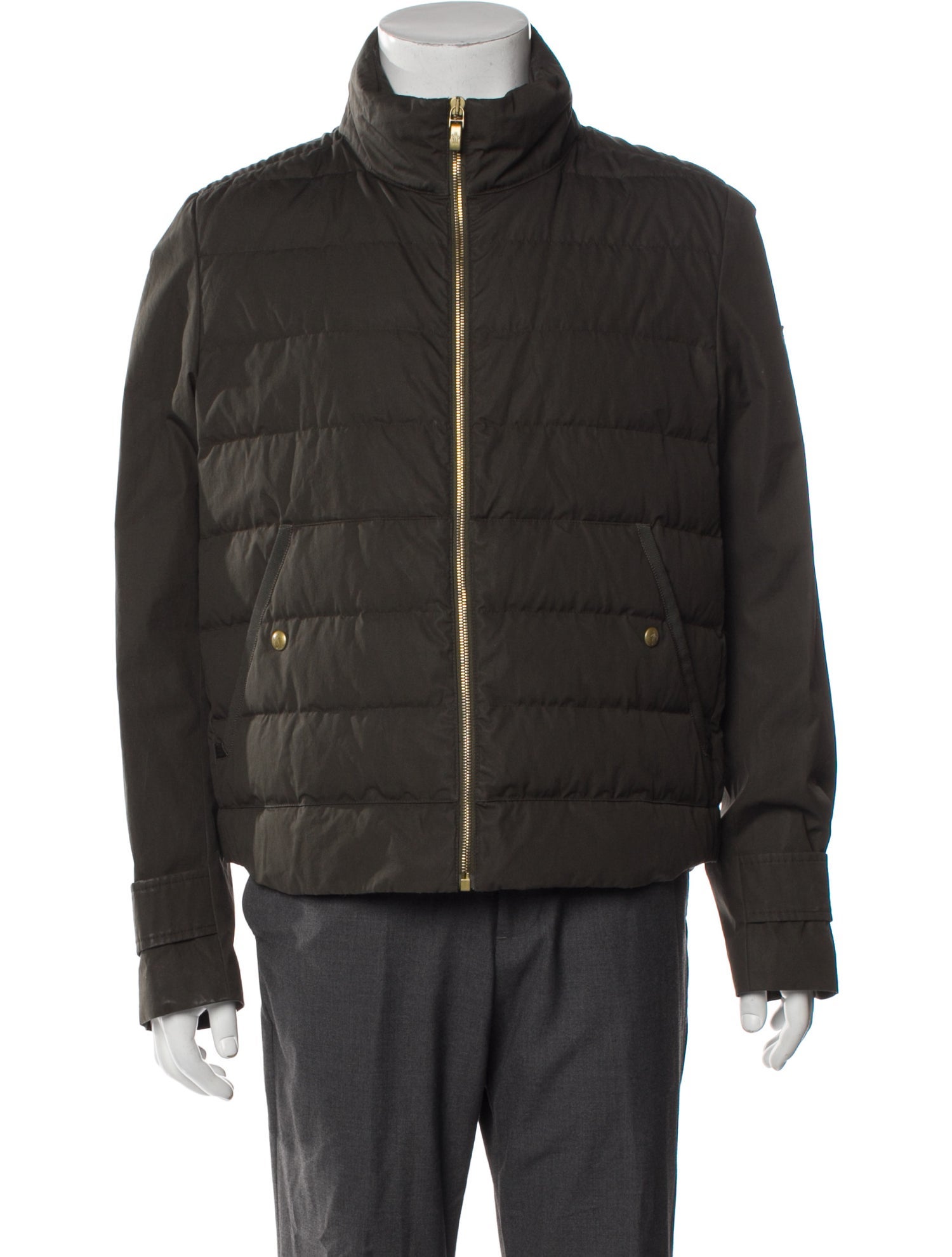 Moncler Gamme Bleu Puffer Coat