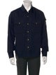 Moncler Gamme Bleu Long Sleeve Denim Shirt