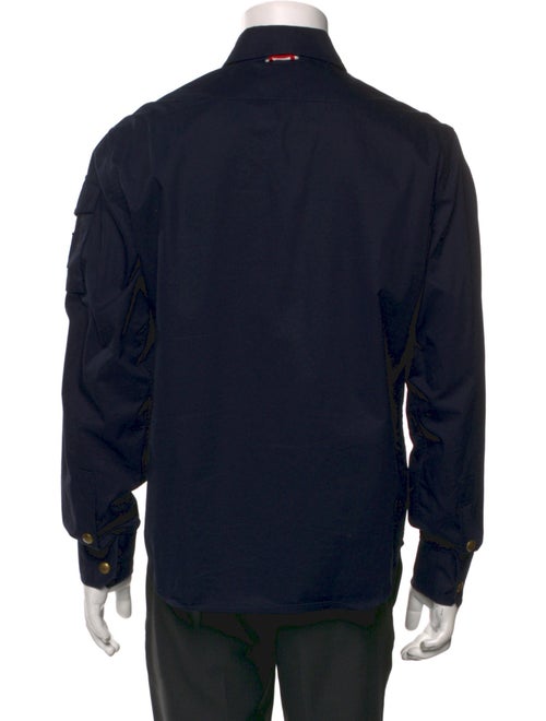 Moncler Gamme Bleu Long Sleeve Denim Shirt
