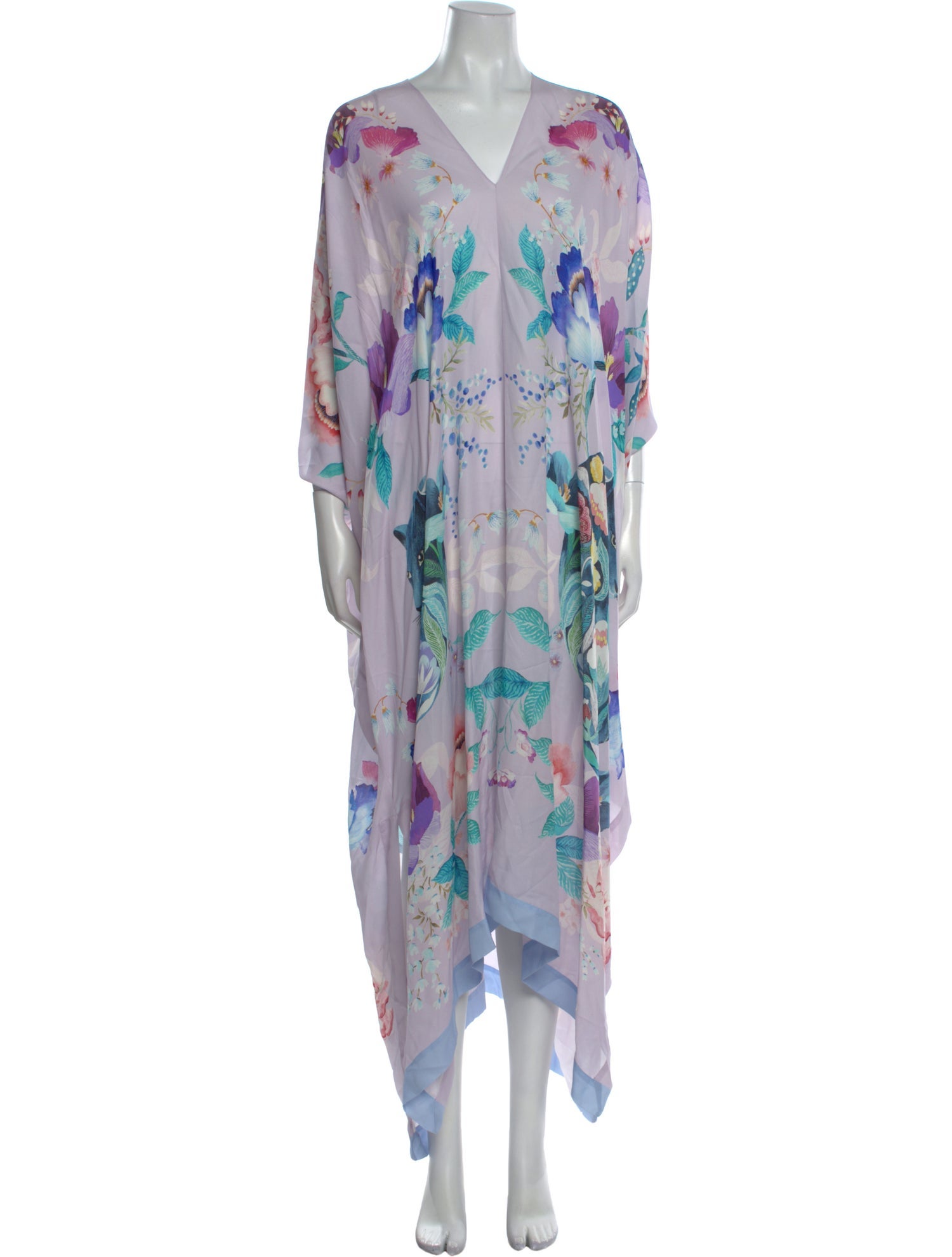 MENG Silk Long Dress