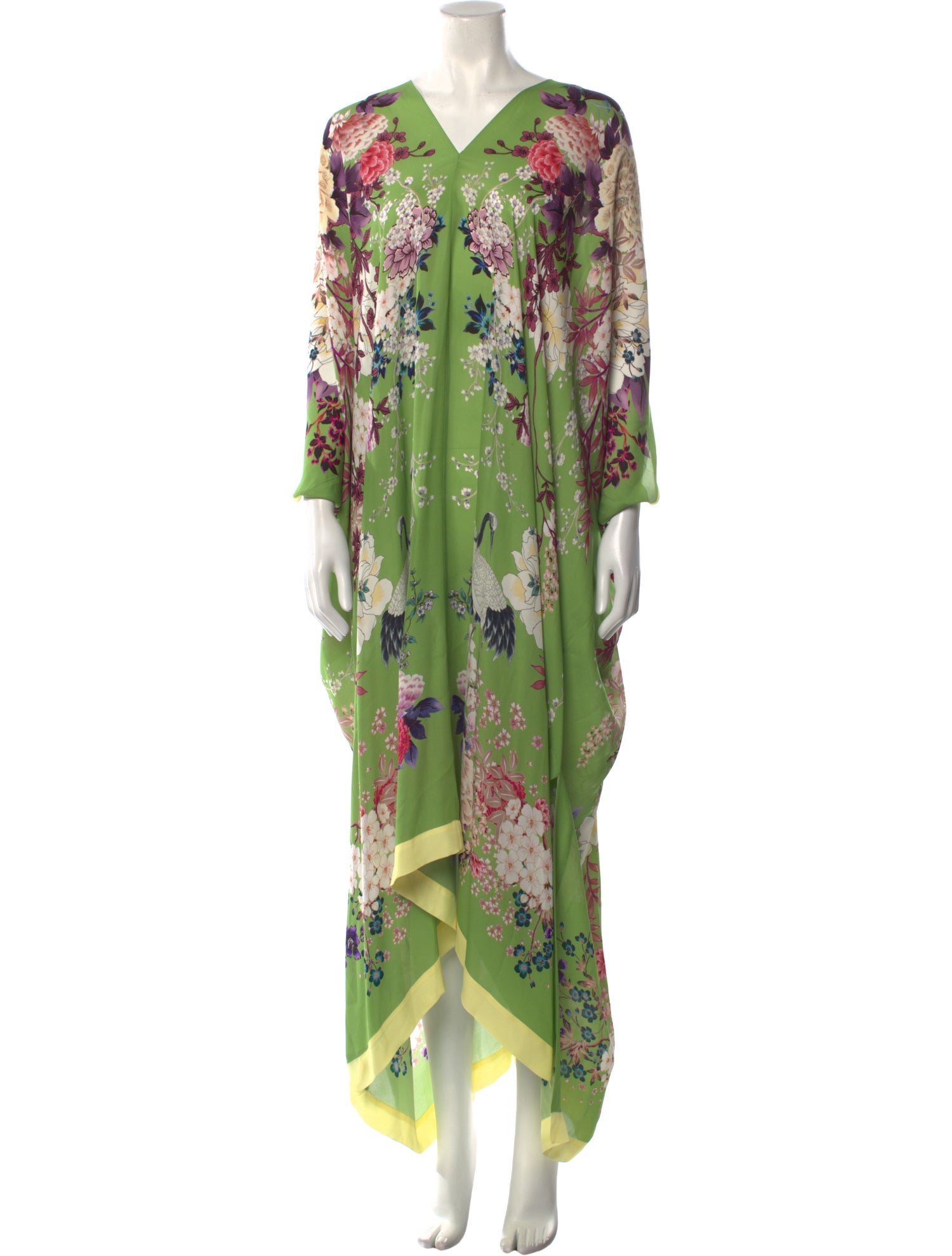 MENG Silk Long Dress