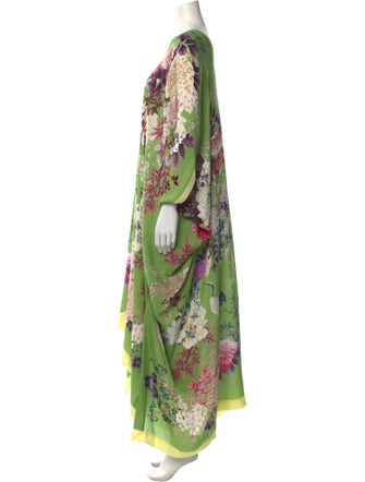 MENG Silk Long Dress