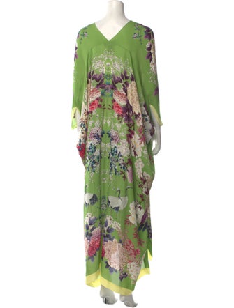 MENG Silk Long Dress