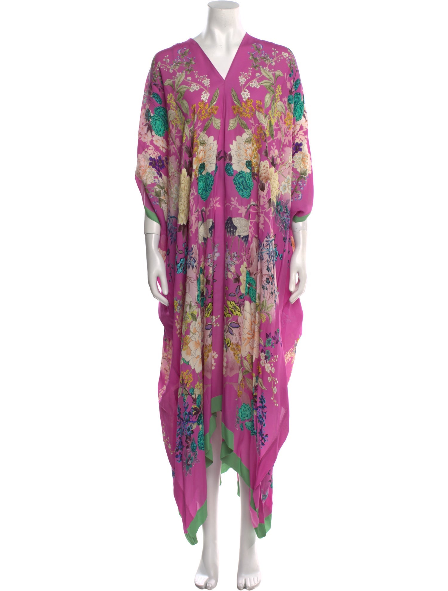 MENG Silk Long Dress