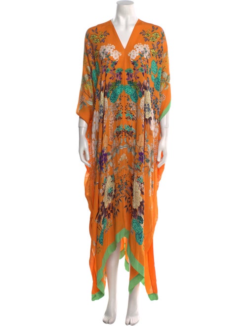 MENG Silk Long Dress