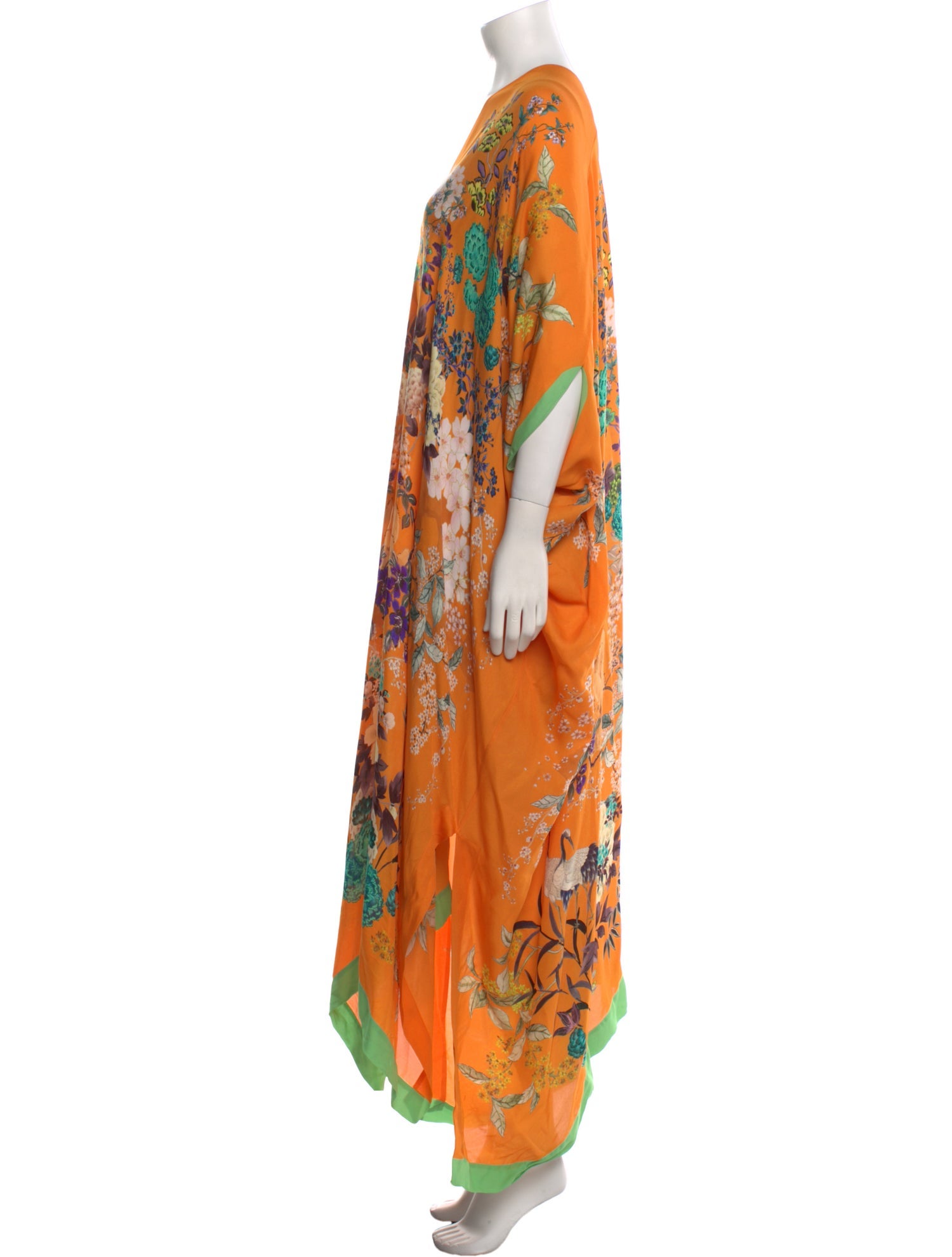 MENG Silk Long Dress