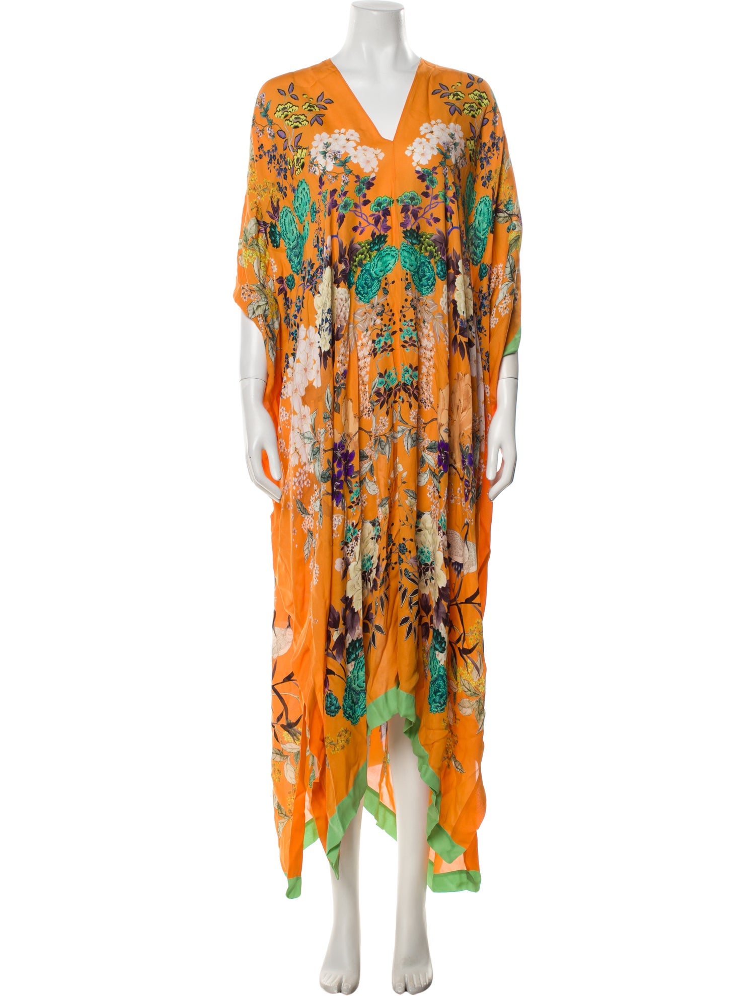 MENG Silk Long Dress