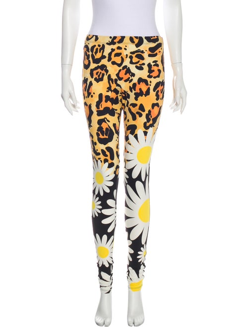 Moncler Genius Animal Print Skinny Leg Pants