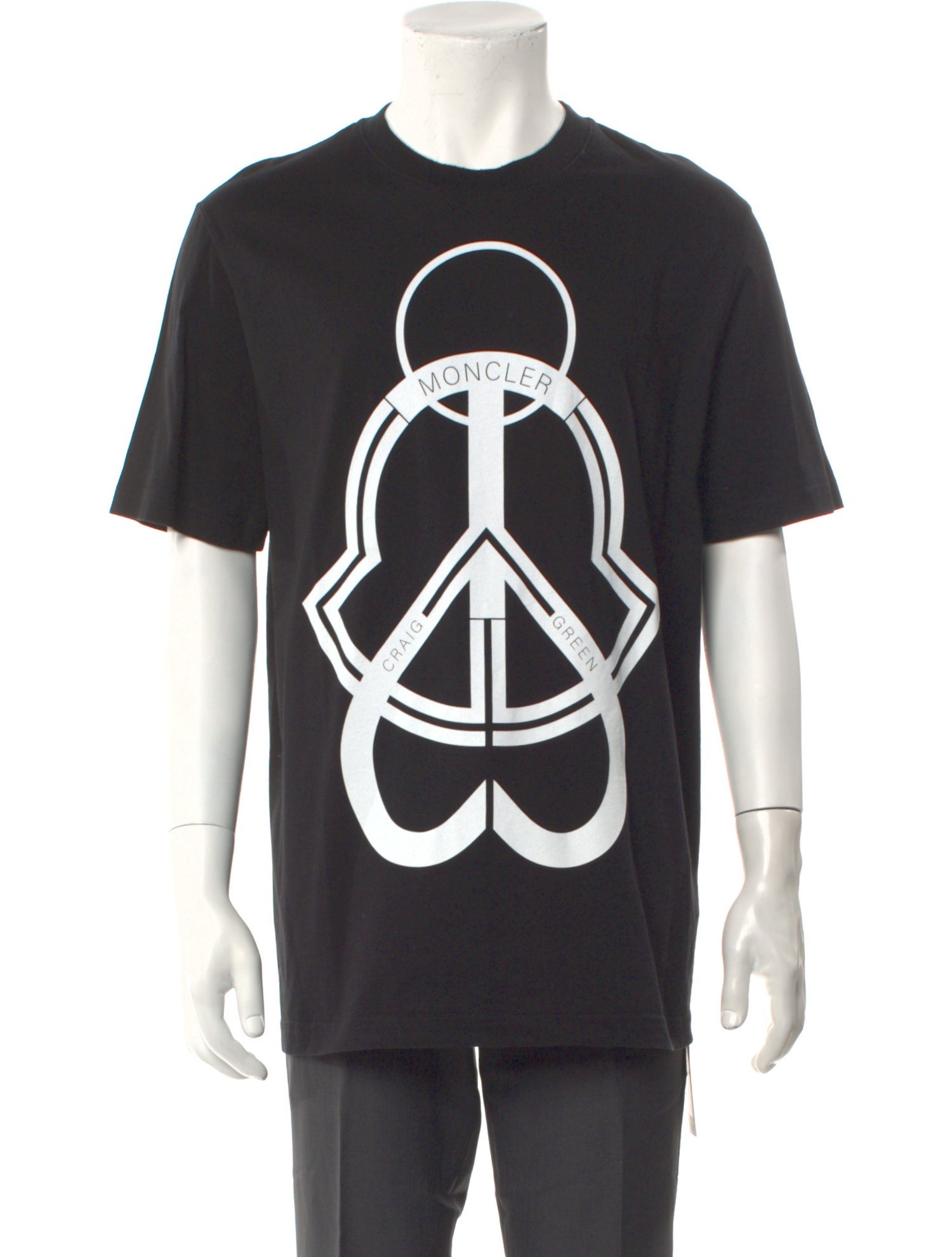 Moncler Genius Graphic Print Crew Neck T-Shirt