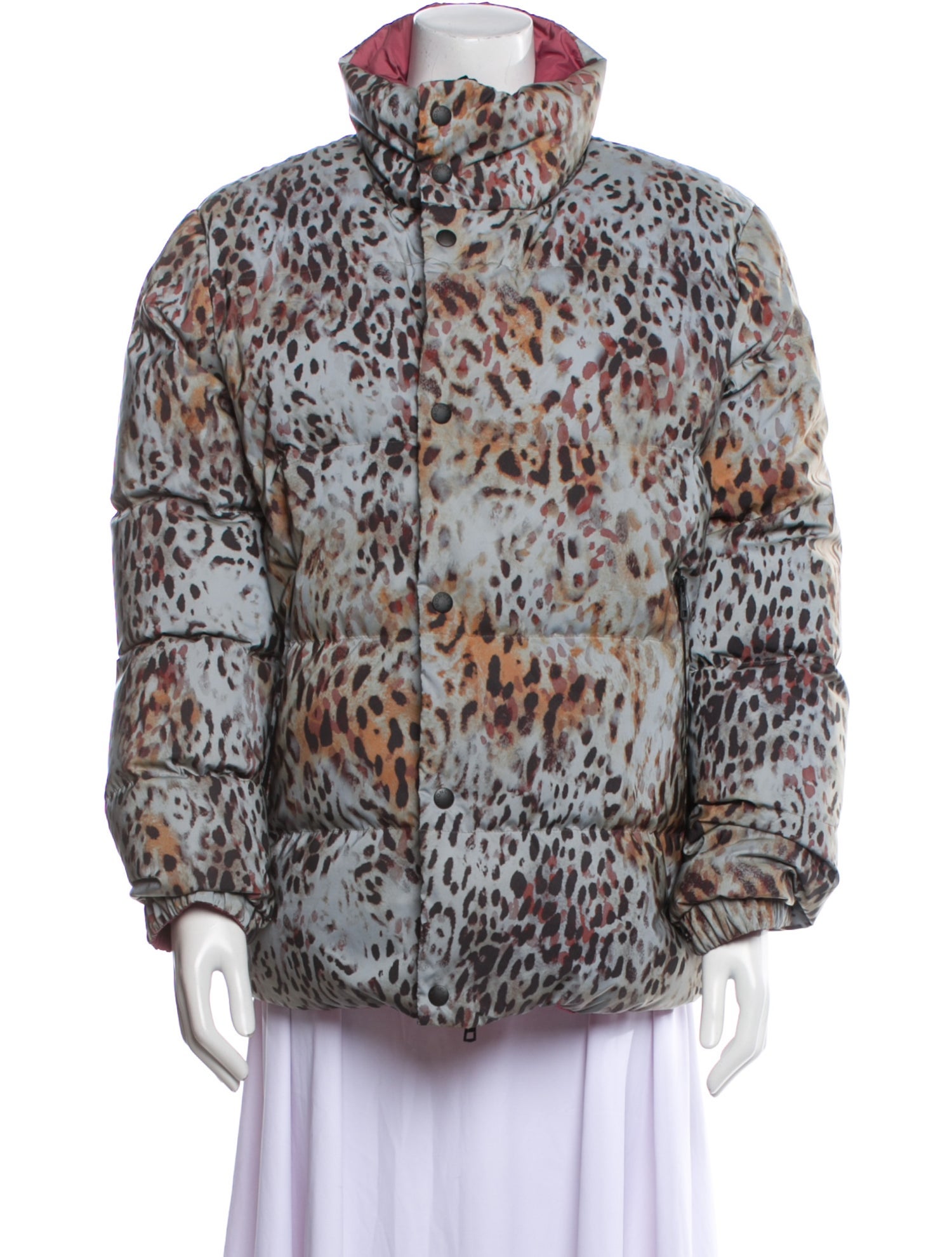 Moncler Genius Nylon Animal Print Down Jacket w/ Tags