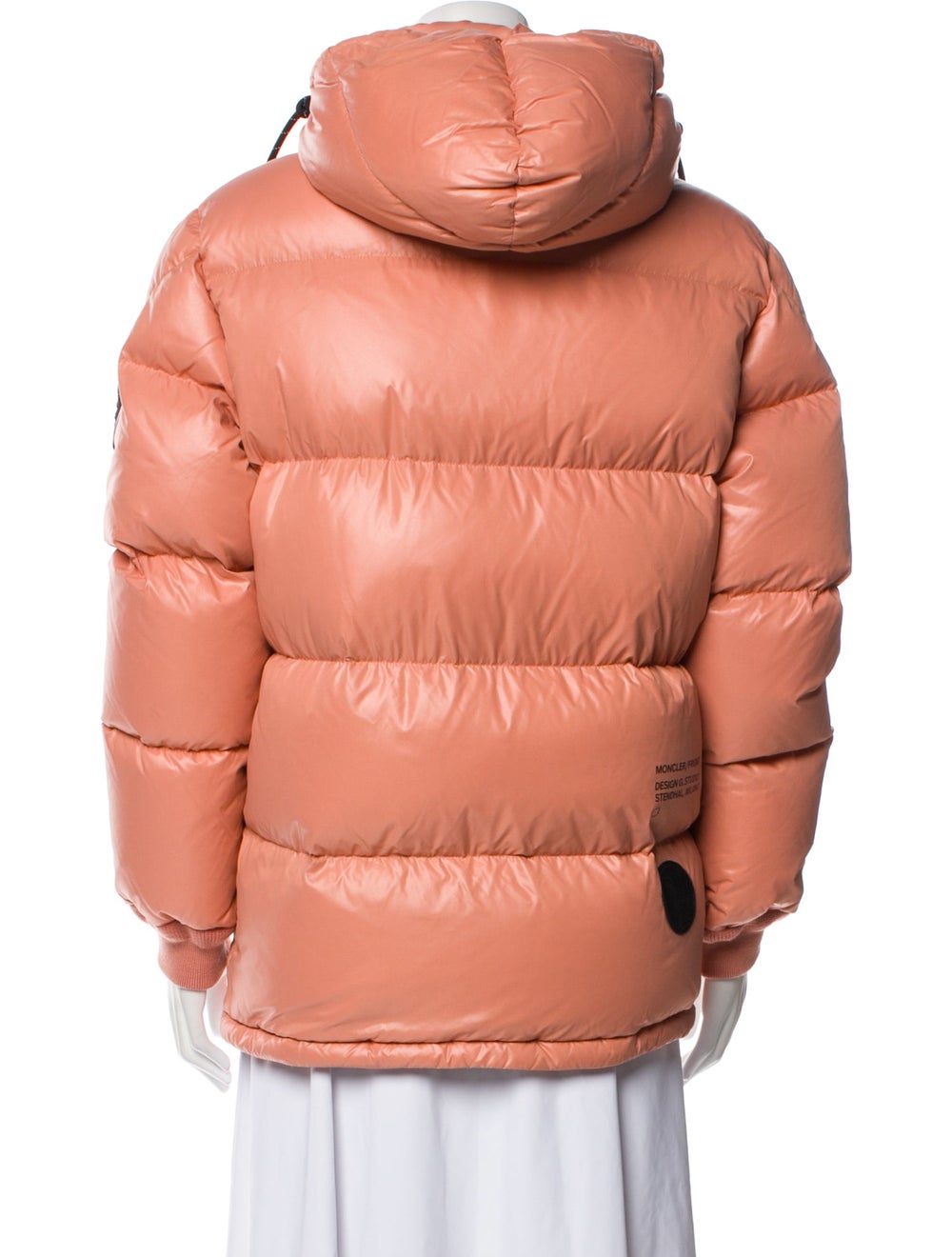 Moncler x Fragment Design Down Jacket Orange With… - image 3