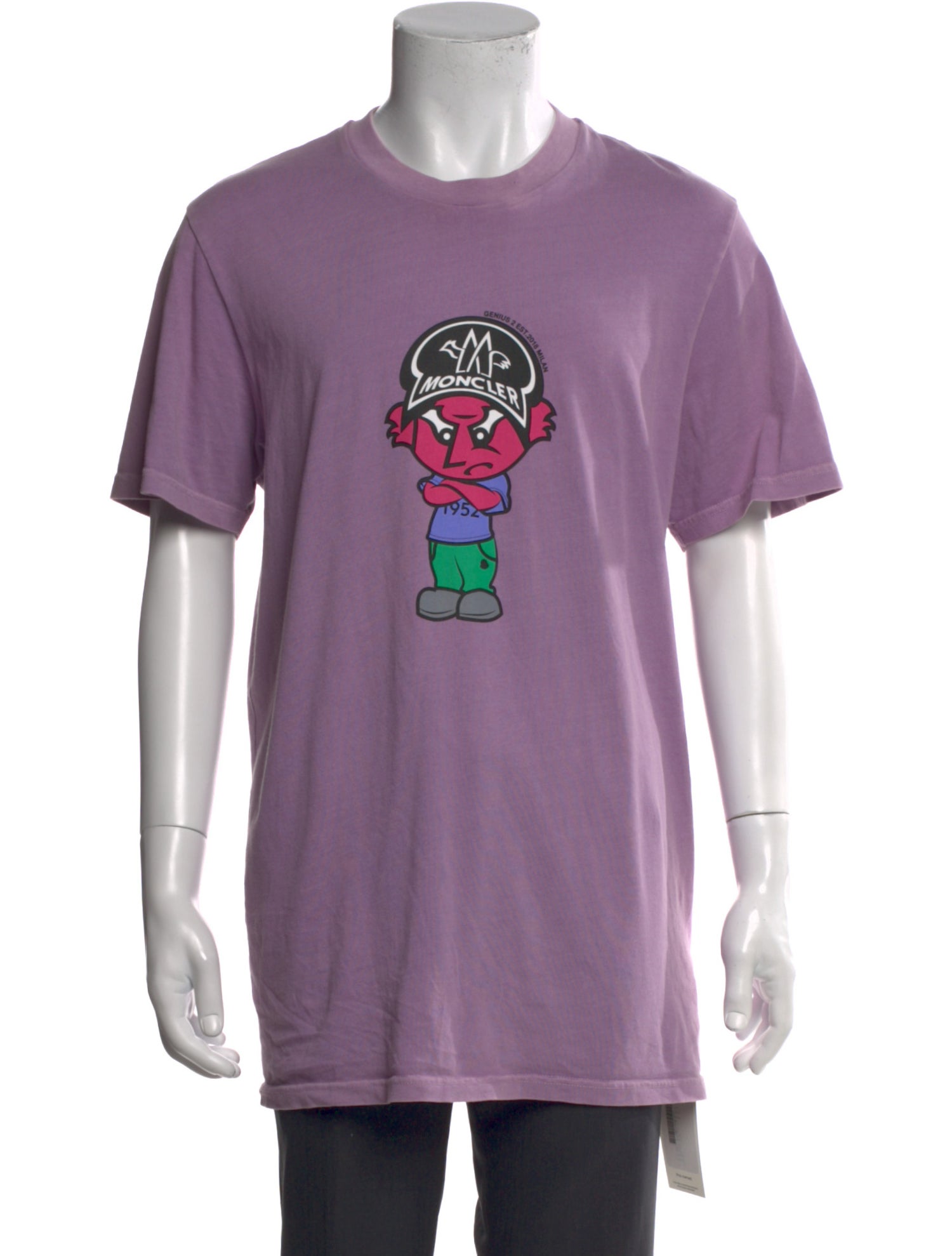 Moncler Genius Graphic Print Crew Neck T-Shirt