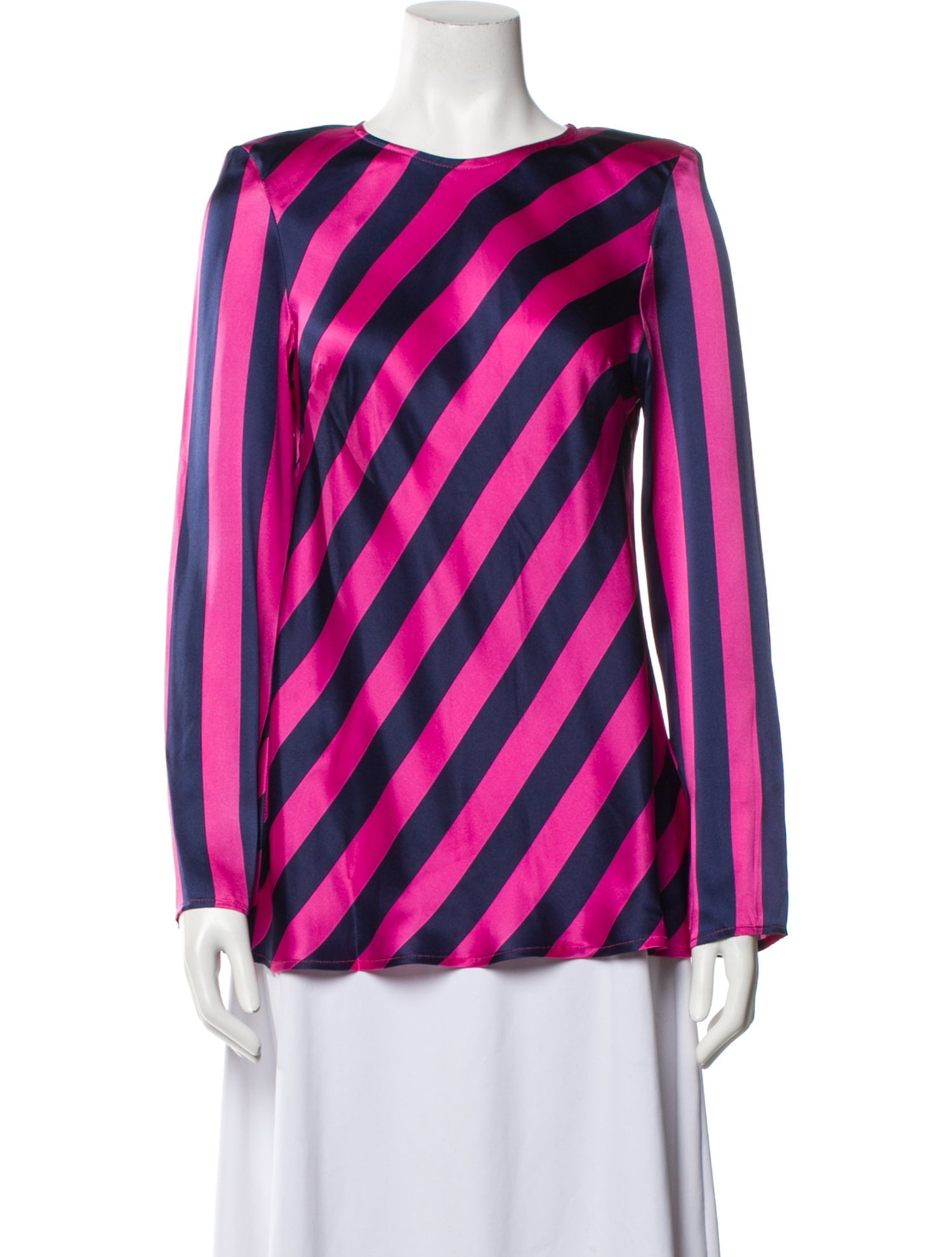 Maggie Marilyn Silk Striped Blouse