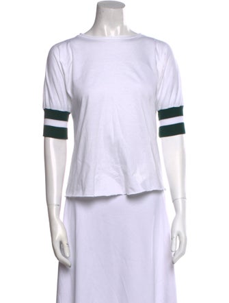 Maggie Marilyn Striped Bateau Neckline Top