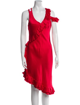 Maggie Marilyn Silk Midi Length Dress