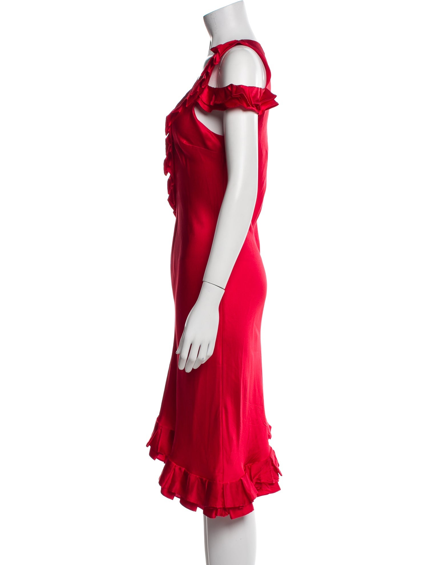 Maggie Marilyn Silk Midi Length Dress