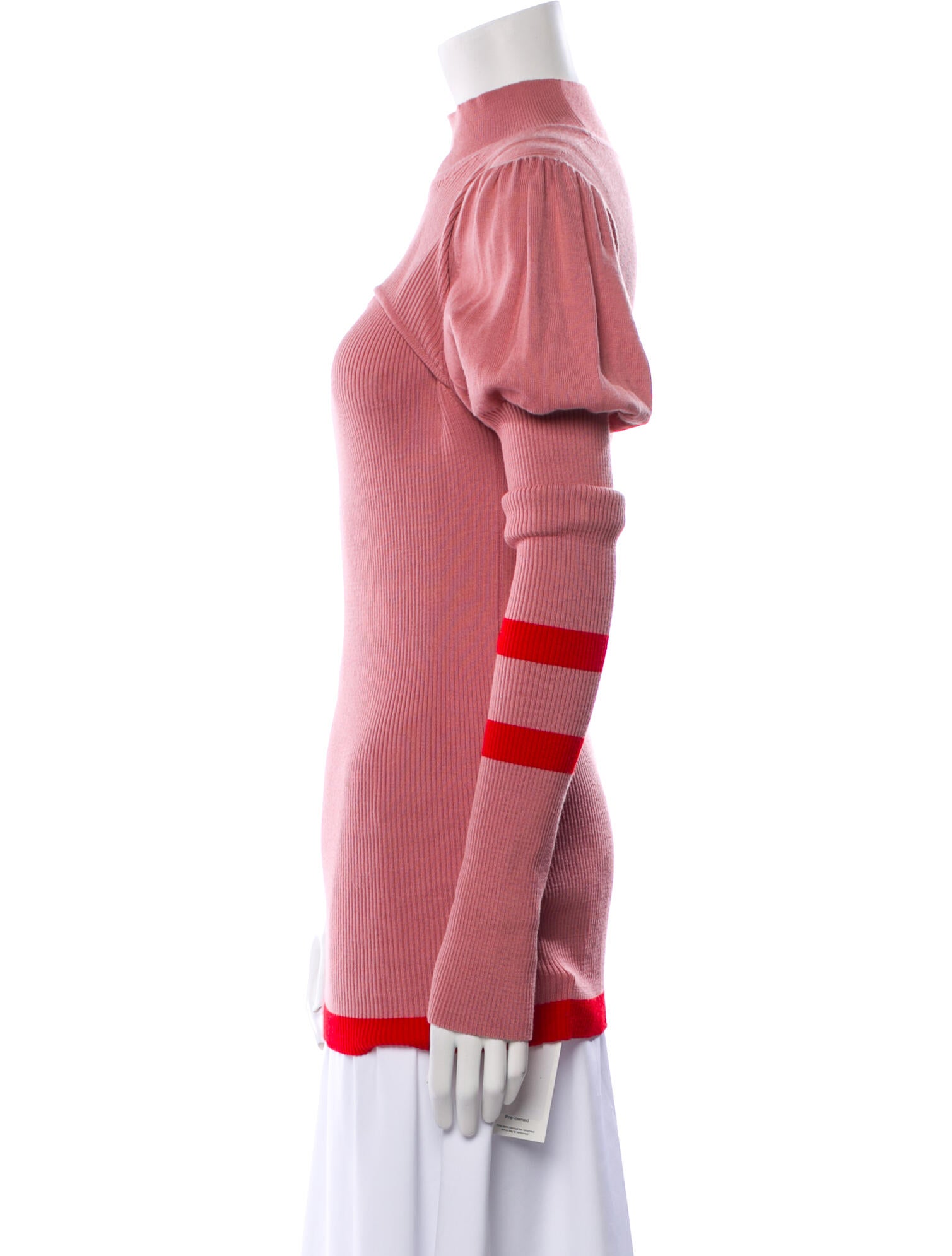 Maggie Marilyn Merino Wool Mock Neck Top