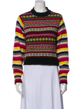 Molly Goddard Lambswool Striped Sweater