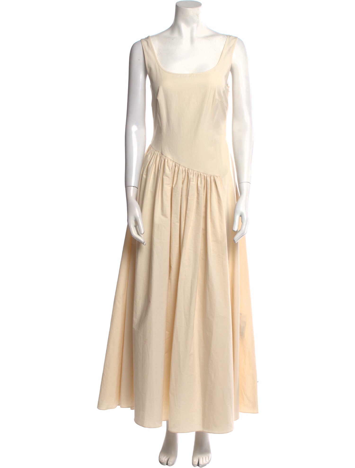 Molly Goddard Scoop Neck Long Dress