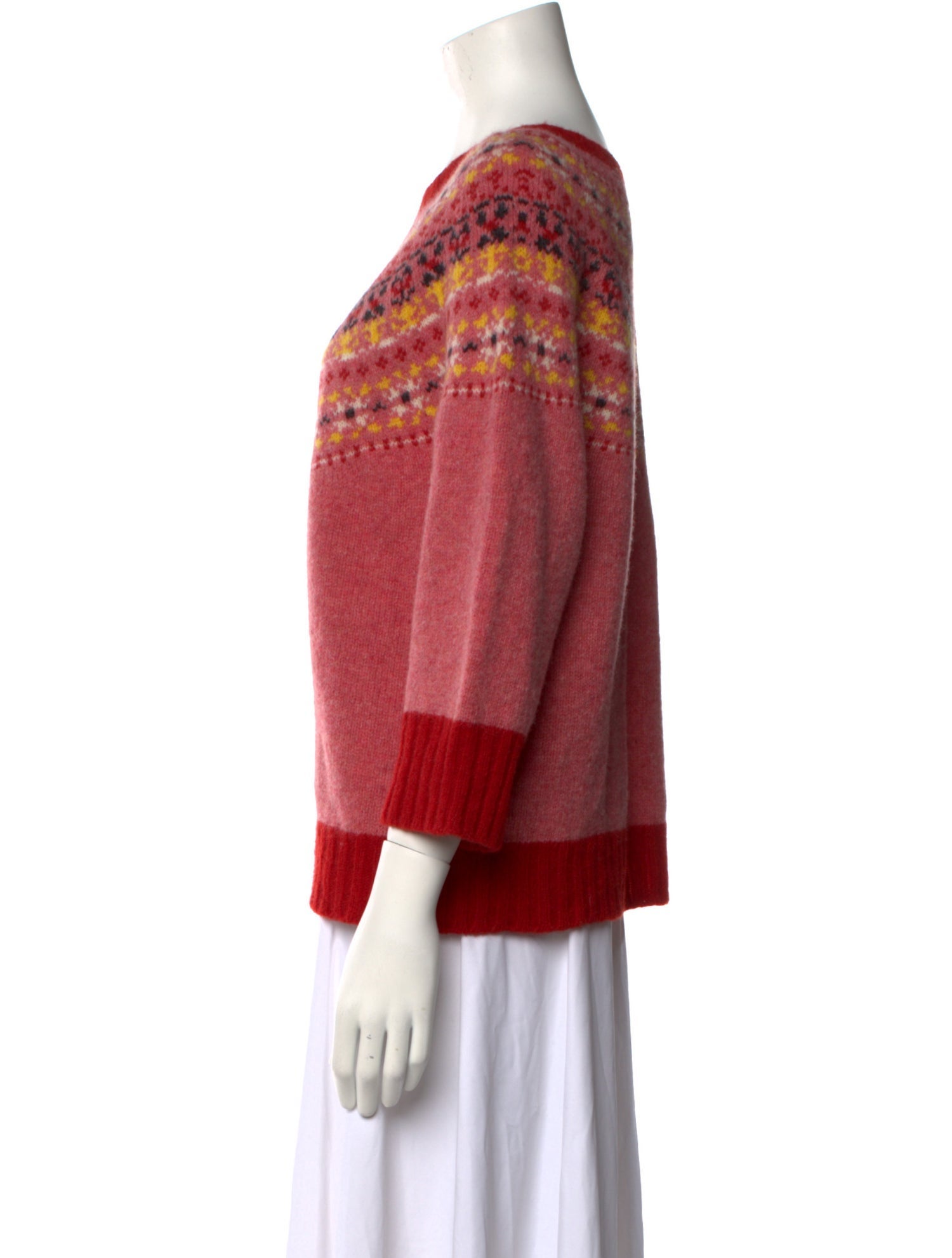 Molly Goddard Lambswool Striped Sweater