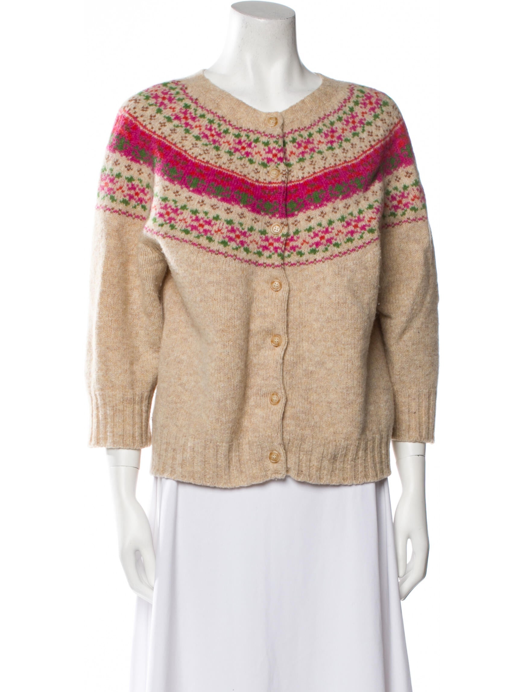 Molly Goddard Lambswool Printed Sweater