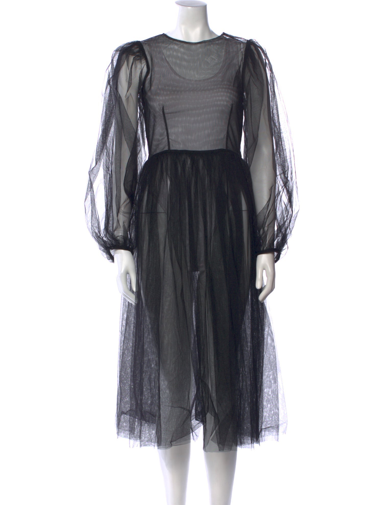 Molly Goddard Nylon Long Dress