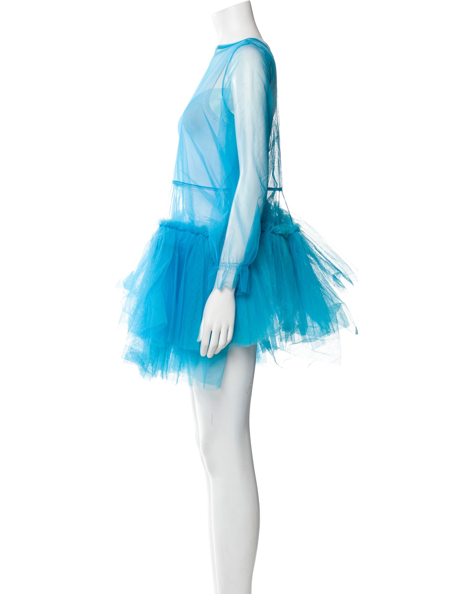 Molly Goddard Nylon Mini Dress