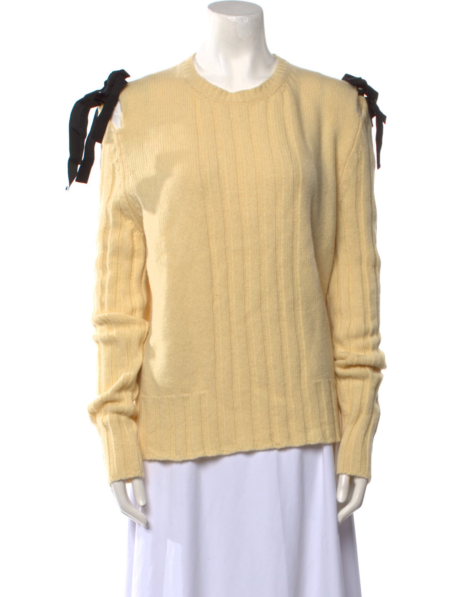 Molly Goddard Lambswool Crew Neck Sweater